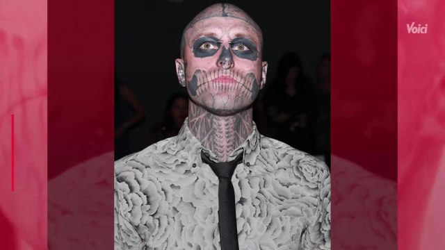 VOICI - Zombie Boy : les causes de la mort de Rick Genest dévoilées, sa famille ne croit pas au suicide