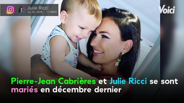 Voici - PHOTOS Julie Ricci et PJ mariés une deuxième fois : les images du mariage de rêve