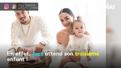Voici - JLC Family : Jazz Serait Enceinte De Son Troisième Enfant (1)