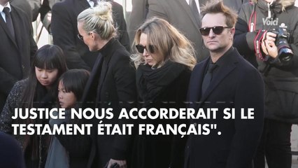 VOICI - Héri­tage de Johnny Hally­day : Laeti­cia, Laura et David n’ont pas réussi à trou­ver un arran­ge­ment