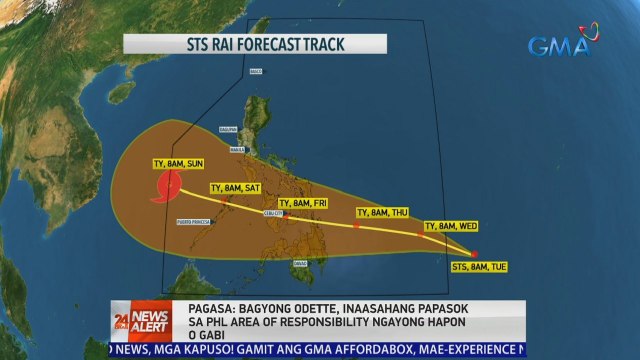PHL Coast Guard, naka-full alert na para sa Bagyong Odette | 24 Oras News Alert