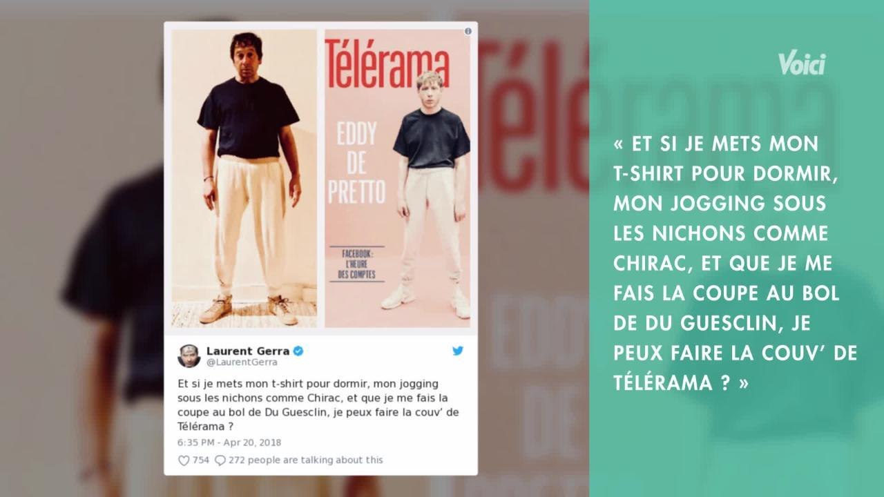 VOICI - Laurent Gerra se moque du look du chanteur Eddy de Pretto et se fait descendre par les internautes