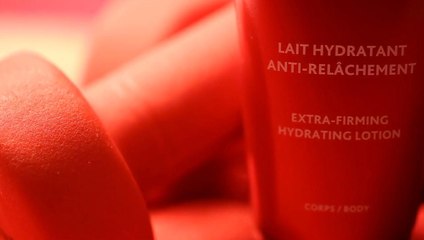 Nos beauty crushs : le lait anti-relâchement Esthederm et l’huile fermeté l’Or Rose Melvita