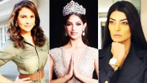 How Former Winners Lara Dutta, Sushmita Sen Congratulated Miss Universe 2021 Harnaaz Sandhu