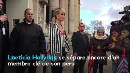 VOICI - Pourquoi Laeticia Hallyday se sépare d'un membre clé de son staff