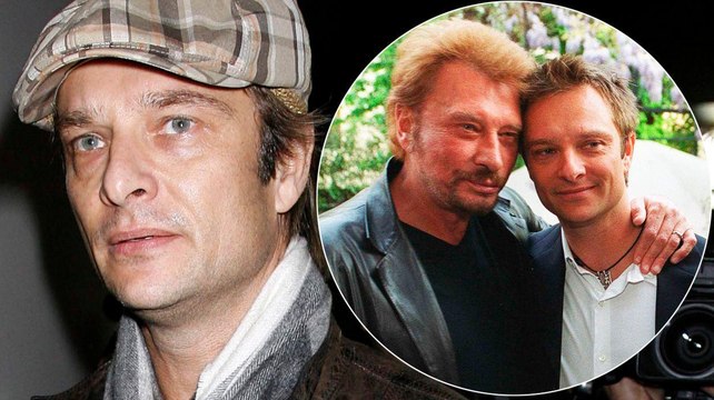 VOICI - Johnny Hally­day : pour lui écrire son album Sang pour sang, son fils David avait posé deux condi­tions