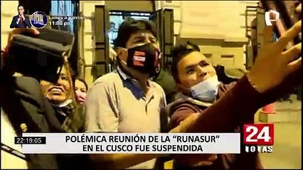 Vladimir Cerrón confirmó que la cumbre de la Runasur se suspendió luego de una evaluación sanitaria