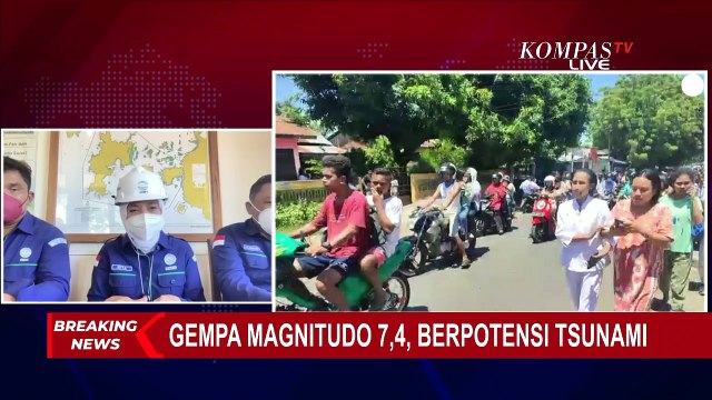 UPDATE! BMKG Umumkan Resmi Cabut Peringatan DIni Tsunami Pasca Gempa di Laut Flores