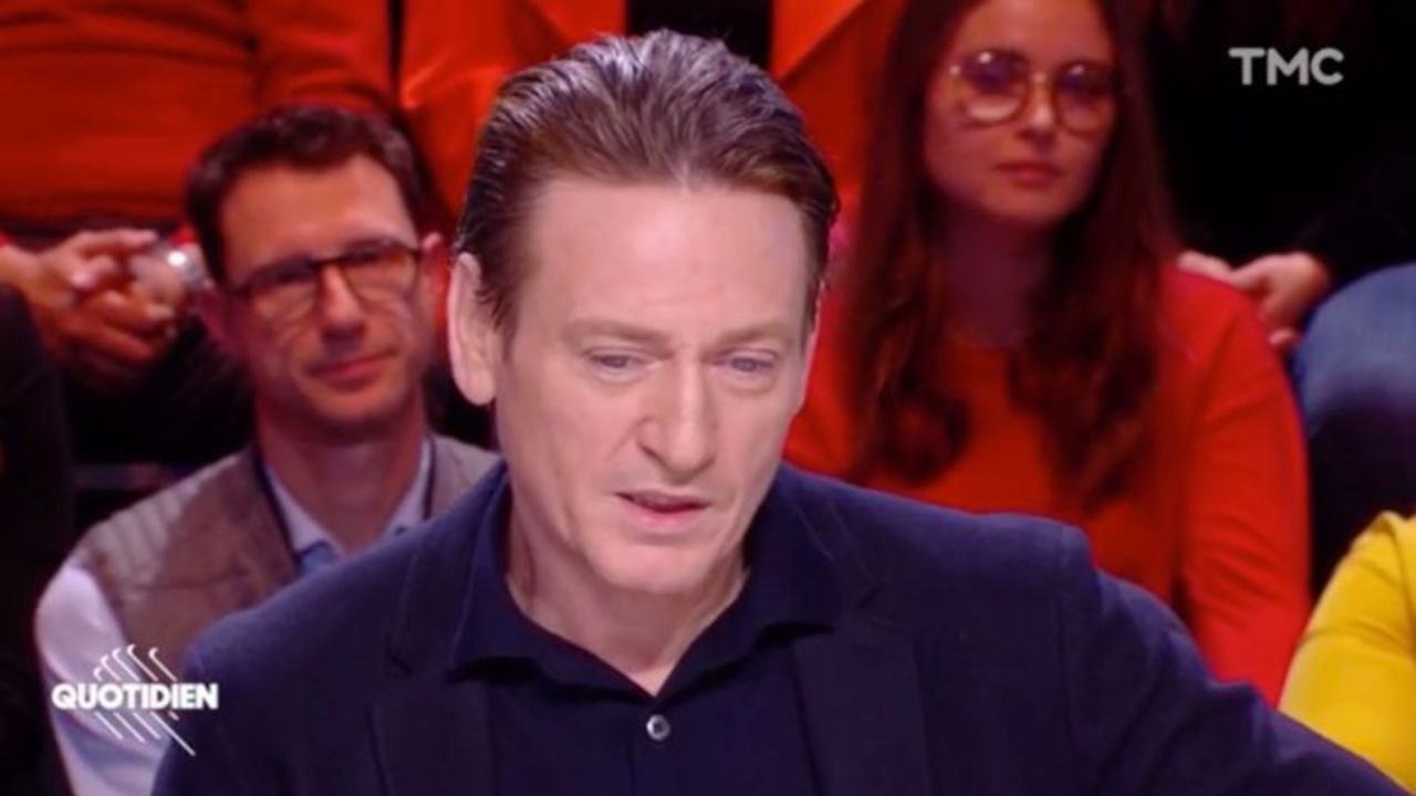 VOICI Benoît Magimel inquiet : ce qu’il veut imposer à sa fille aînée pour la protéger