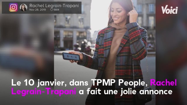 VOICI - PHOTO Rachel Legrain-Trapani enceinte : la réaction ADORABLE de son fils, Gianni