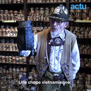 Ils collectionnent 4500 chopes à bière