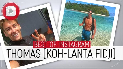 VOICI Koh-Lanta Fidji : sport, évasion, corps d'Apollon... Le best-of Instagram de Thomas
