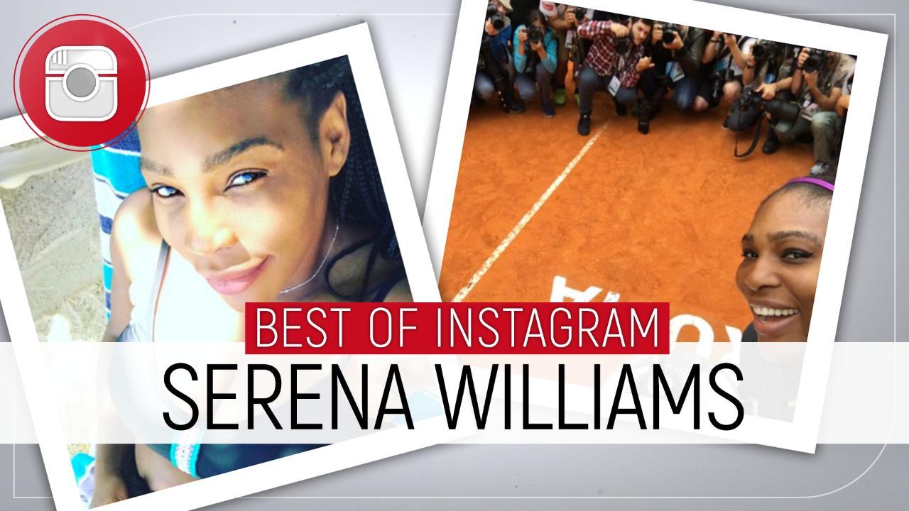 VOICI Selfies, copines et chiens trop mignons... Le best of Instagram de Serena Williams