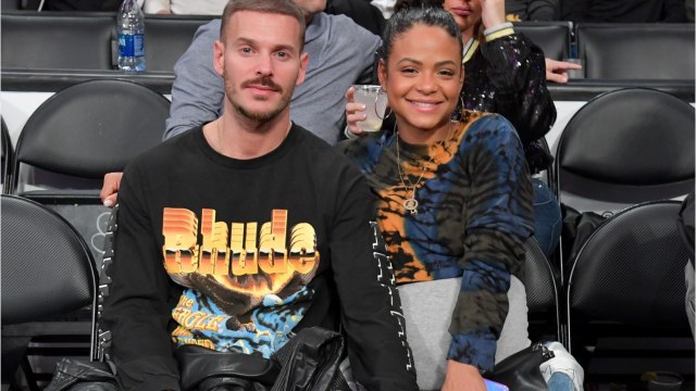 VOICI - PHOTOS M Pokora : Sa Chérie Christina Milian Fière De Sa Ressemblance Avec Leur Fils Isaiah (1)