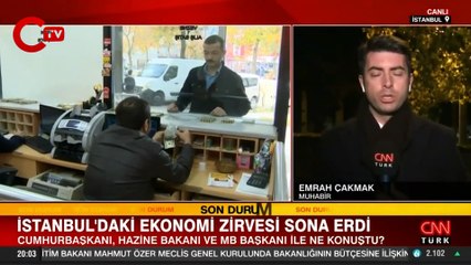 CNN Türk muhabiri faiz kararını ağzından mı kaçırdı? Canlı yayında dikkat çeken anlar