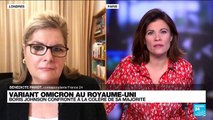 Variant Omicron au Royaume-Uni : B. Johnson confronté à la colère de sa majorité