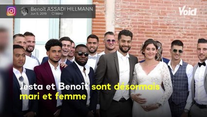 VOICI Jesta et Benoît mariés : ils dévoilent la vidéo du « plus beau jour de (leur) vie "