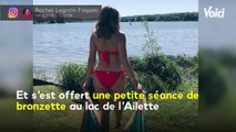 VOICI Rachel Legrain-Trapani montre ses fesses dans un maillot de bain rouge très sexy