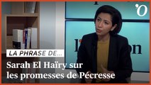 Sarah El Haïry: «Que Madame Pécresse nous dise où est-ce qu’elle veut supprimer tous ces fonctionnaires»