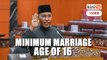 Minimum marriage age for Muslim girls maintained at 16 years old