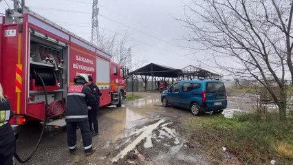 Son dakika haber: Paintball işletmesi çıkan yangında hasar gördü