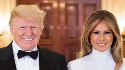 GALA VIDÉO - Melania Trump amoureuse : ce geste à l’égard de son époux qui en dit long