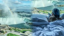 'Woman wakes up to the heavenly view of Niagara Falls *SPELLBINDING*'