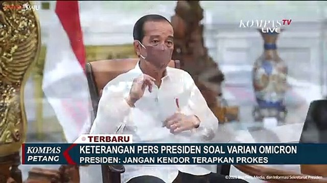 Covid-19 Varian Omicron Ditemukan di Indonesia, Presiden Ingatkan Taat Prokes dan Segera Vaksin!