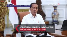 Omicron Masuk Indonesia, Jokowi: Jangan Panik, Taat Prokes, Dapatkan Vaksinasi Covid-19!