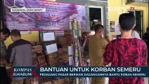 Pedagang Pasar Berikan Dagangannya Bantu Koban Semeru