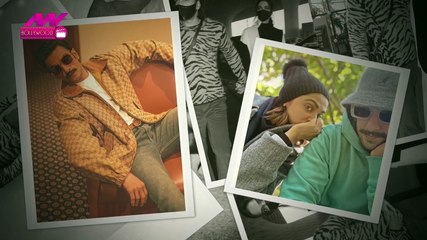 Ranveer Singh kisses Deepika Padukone at the airport