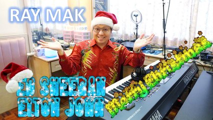 Ed Sheeran & Elton John - Merry Christmas Piano by Ray Mak