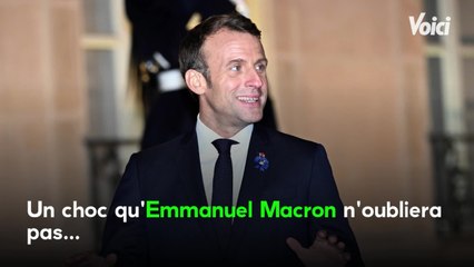 VOICI - Emmanuel Macron a eu peur pour sa vie lors d'une sortie officielle