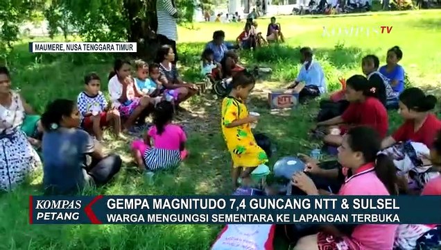 Gempa Susulan Bermagnitudo 3,3 hingga 5,4 Terjadi di Kabupaten Sikka