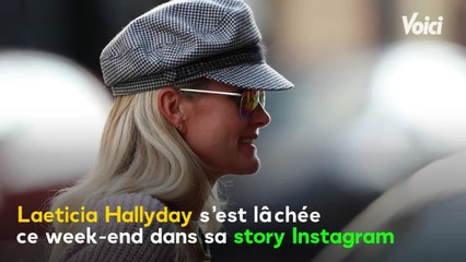 VOICI - PHOTOS Laeticia Hallyday nue sur une plage, elle en dévoile presque trop
