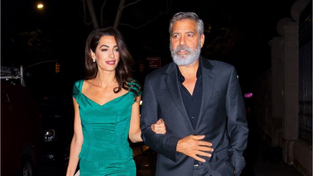 VOICI - George et Amal Clooney : leur manoir en Angleterre envahi par les eaux