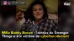 VOICI : Millie Bobby Brown : l'actrice de Stranger Things révèle qu'elle a été victime de cyberharcèlement