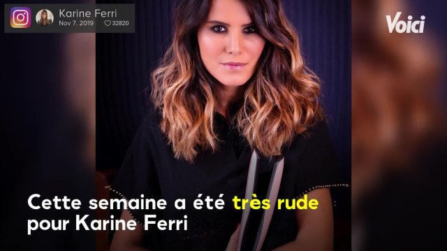 VOICI : Karine Ferri partage un rare cliché de sa petite famille, les fans sont conquis