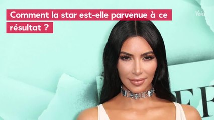 VOICI - Kim Kardashian révèle le secret de sa taille ultra-fine au Met Gala 2019