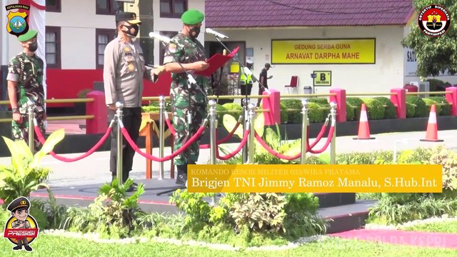 Kapolda Kepri buka Pendidikan dan Latihan Integritas Dikmaba TNI A.D dan Diktuba Polri 2021
