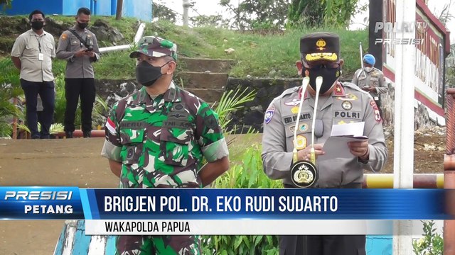 Wakapolda Papua Pimpin Upacara Pembukaan Pendidikan dan Latihan Integrasi TNI A.D dan Diktukba Polri 2021