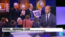 Russian court considers closing top rights group Memorial