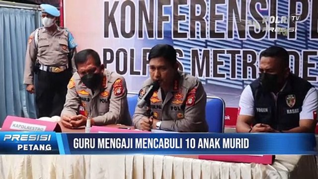 Polres Metro Depok Tangkap Guru Ngaji Pelaku Pencabulan Muridnya