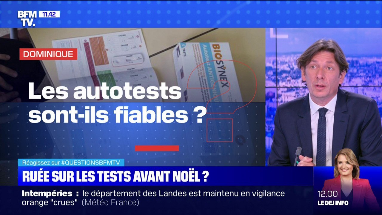 En laboratoire ou en pharmacie, PCR, antigénique ou autotest: que choisir pour se faire dépister avant les fêtes de fin d'année ? BFMTV répond à vos questions