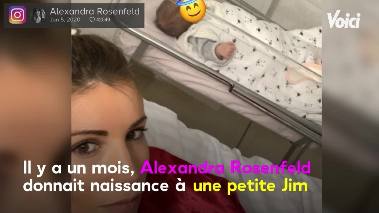 VOICI Alexandra Rosenfeld explique pourquoi elle et Hugo Clément ont appelé leur fille Jim