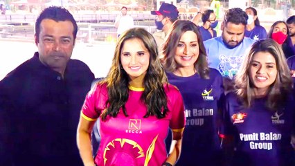 Sania Mirza, Sonali Bendre & Others At Tennis Premiere League 3rd Season