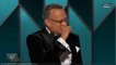 VOICI - Les larmes de Tom Hanks en recevant son prix d'honneur aux Golden Globes