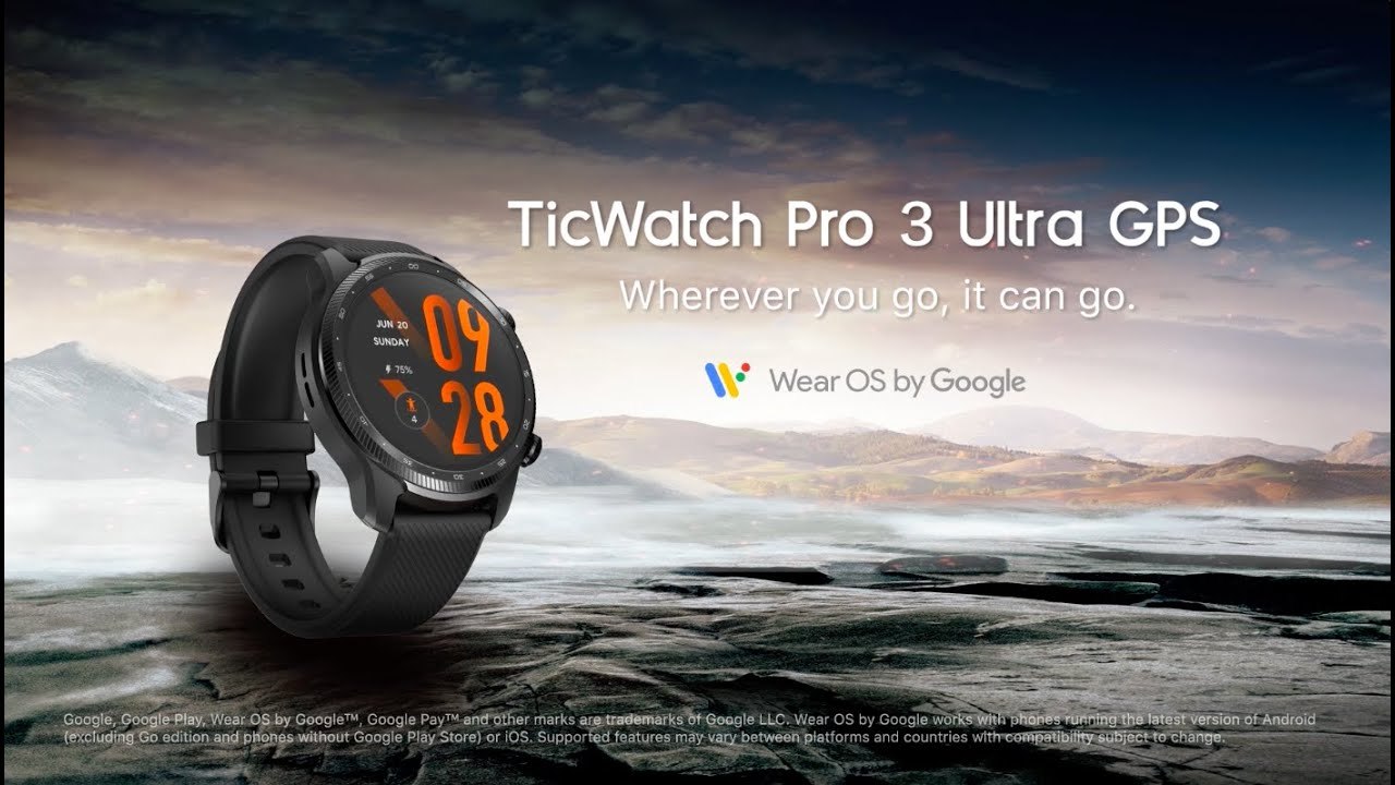 TicWatch Pro 3 Ultra GPS - Product Video - Vídeo Dailymotion