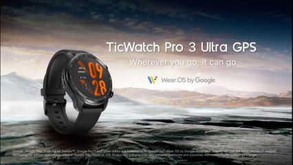 TicWatch Pro 3 Ultra GPS - Product Video