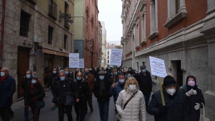 Concentración por el soterramiento ferroviario en Valladolid